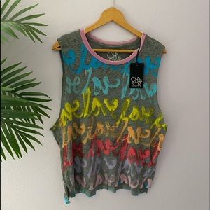 Chaser Sleeveless Tee NWT